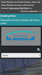 Mobile Screenshot of donau-arena.de